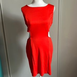 Forever 21 Women’s Sleeveless Sheath Cut Out Mini Dress